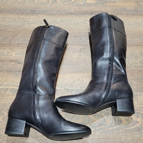 Ralph Lauren Black Riding Boots - Picture 4 of 16